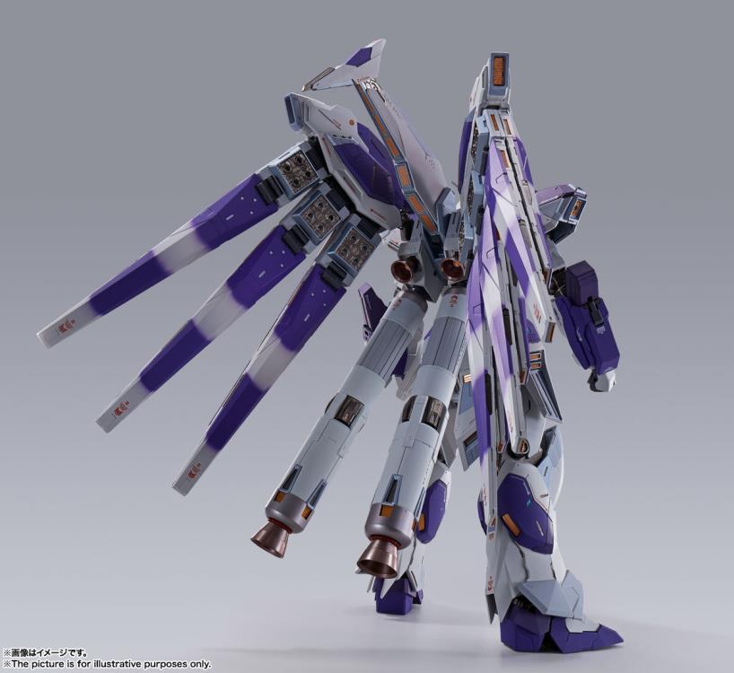 BANDAI - L BUILD RX-93-v2 Hi-νガンダム Metal Build RX-93-V2 Hi Nu V Gundam action figure Bandai