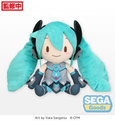 SEGA Hatsune Miku Magical Mirai 2014 Fluffy Plush (L)