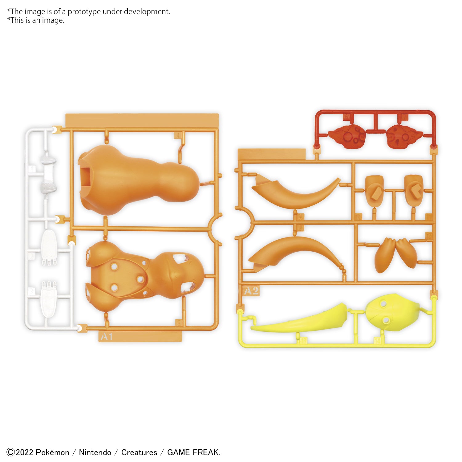 Bandai Pokemon Model Kit QUICK!! 11 CHARMANDER
