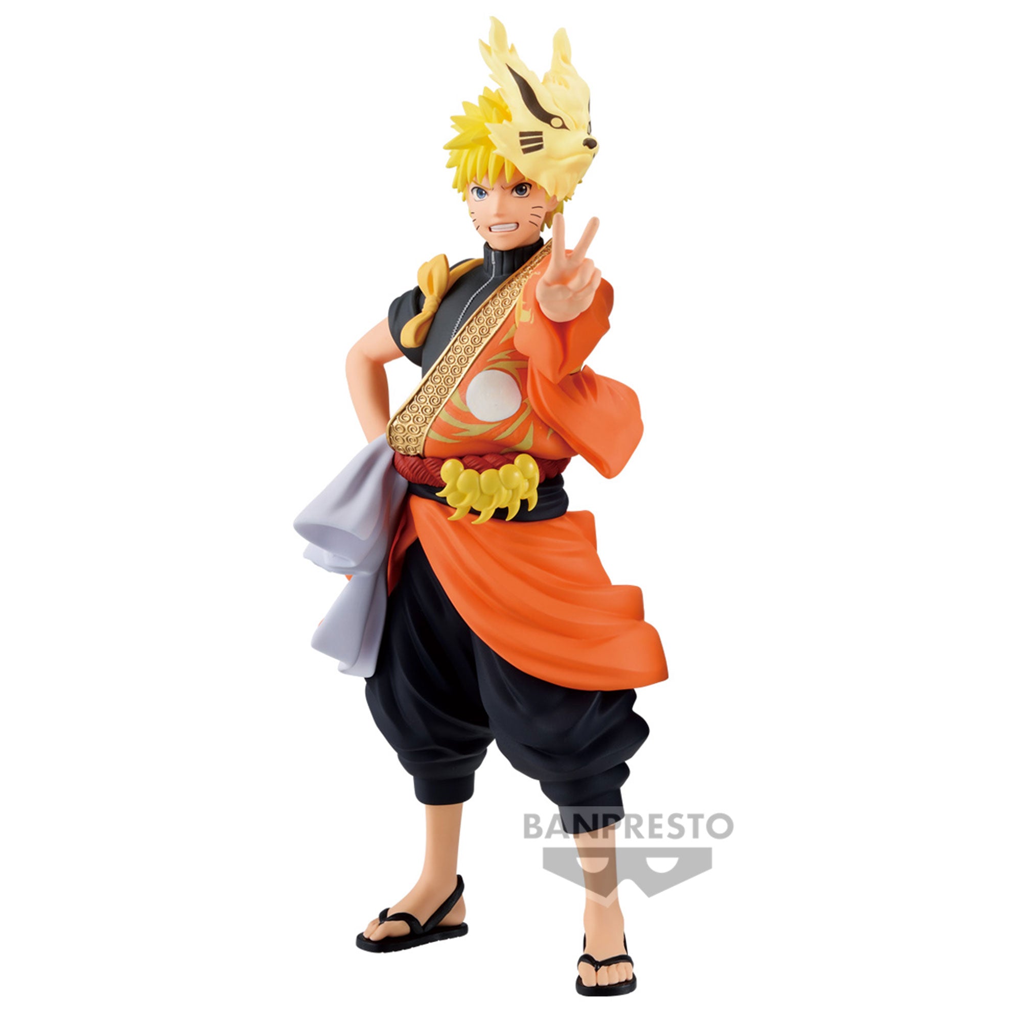 Banpresto Naruto UZUMAKI NARUTO FIGURE(ANIMATION 20TH ANNIVERSARY COSTUME) Main image