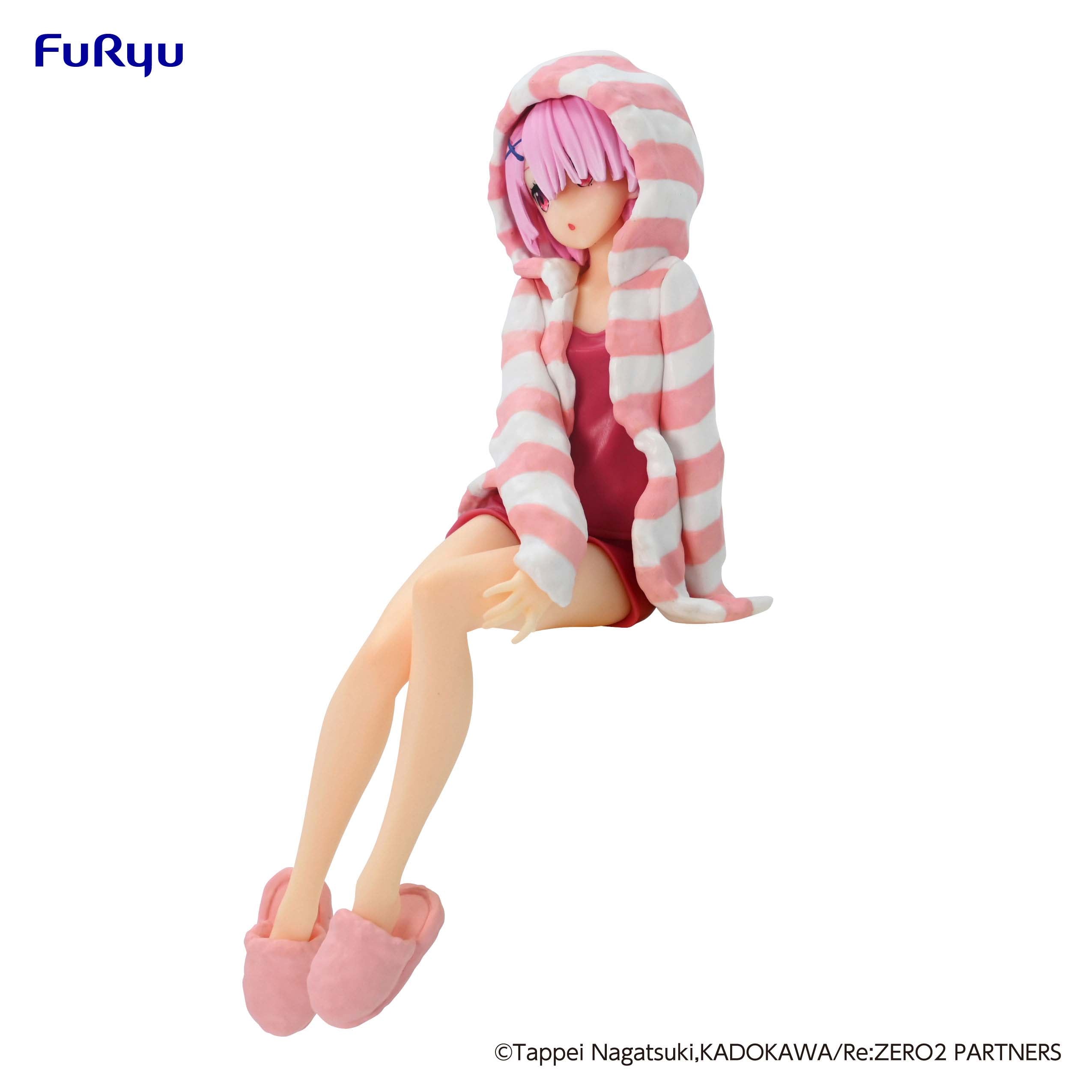 FuRyu Noodle Stopper Re:ZERO Ram Room Wear (PINK) Secondary image