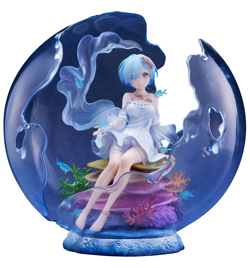 FuRyu Re:ZERO Rem Aqua Orb Version 1/7 Scale Pre-Order Main image