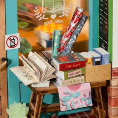 Rolife Diy Mini House Free Time Bookshop