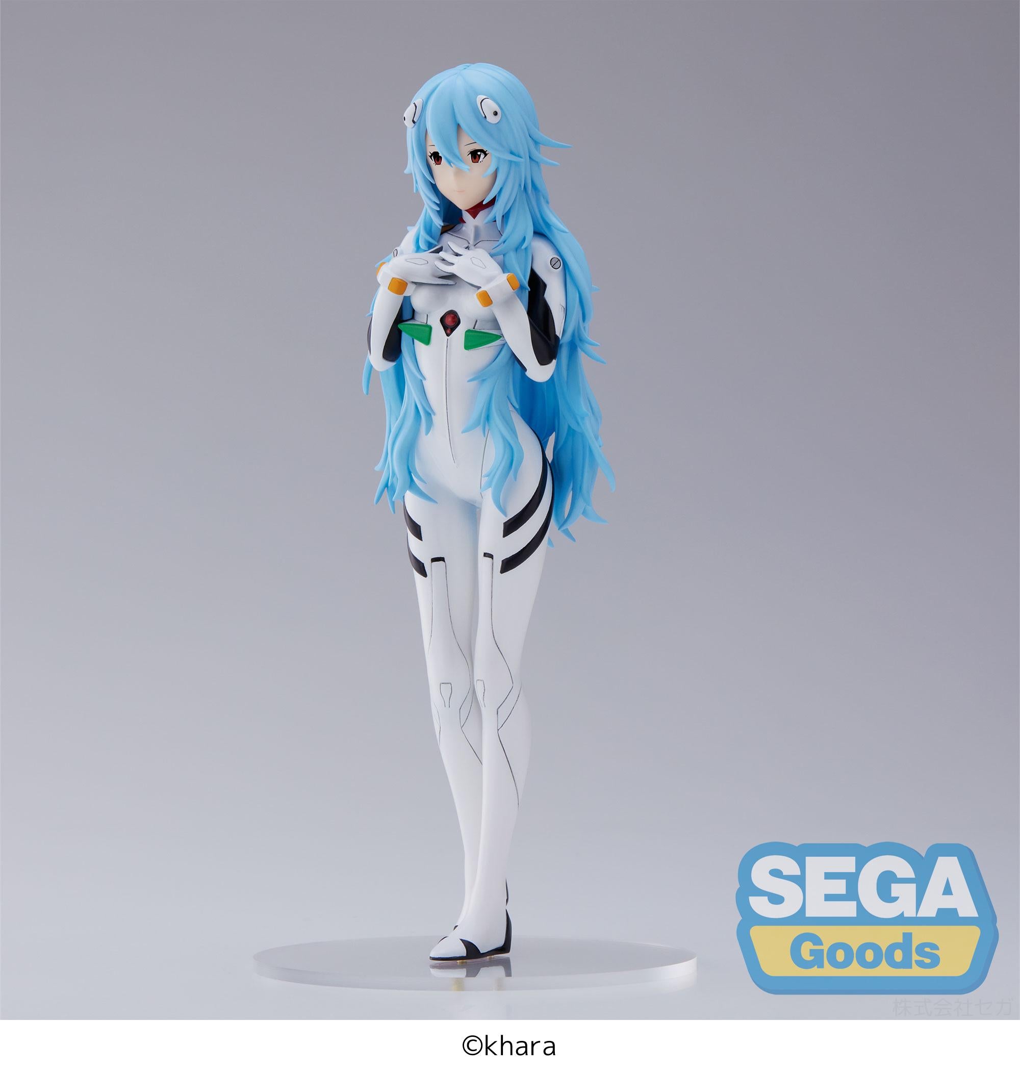 SEGA SPM Evangelion 3.0 + 1.0 Thrice Upon a Time Rei Ayanami Long Hair