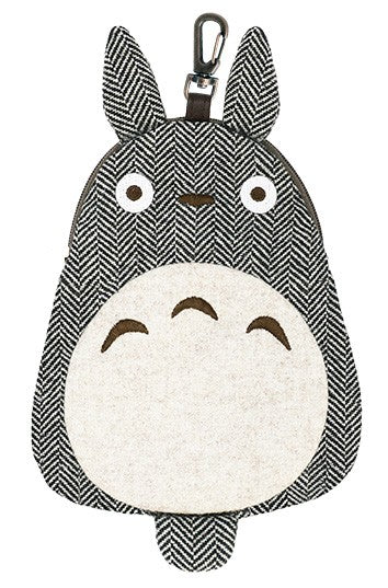 Ensky Diecut Tweed Pouch My Neighbor Totoro Big Totoro Main image