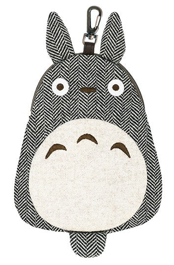 Ensky Diecut Tweed Pouch My Neighbor Totoro Big Totoro