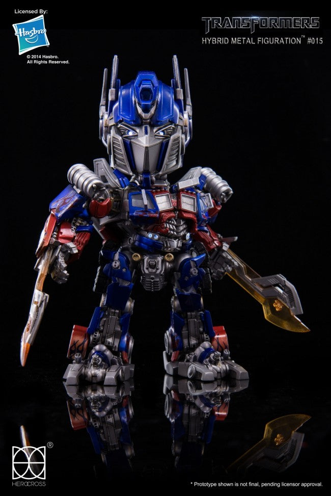 HEROCROSS Transformer Optimus Prime Hybrid Metal Figuration #015 Main image